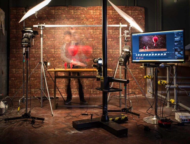 Process film in action