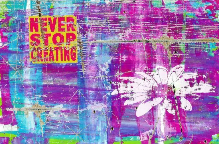 Grunge graffiti wall