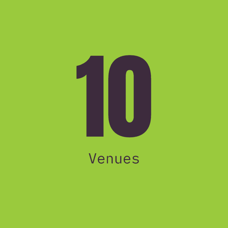 10 venues